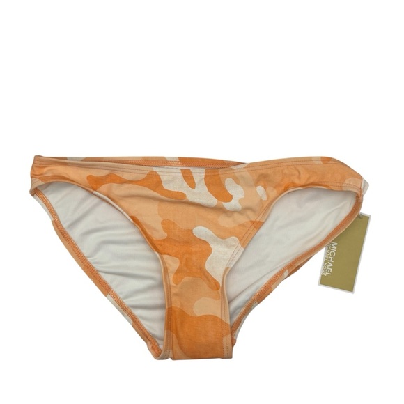 NWT Michael Kors Orange and White Bikini Set Size Small - Picture 3 of 11